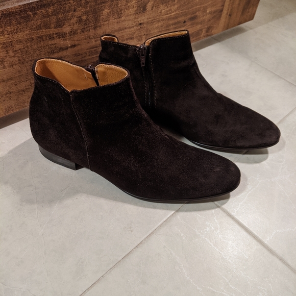 Philippe Zorzetto Paris brown suede boot - Picture 3 of 3
